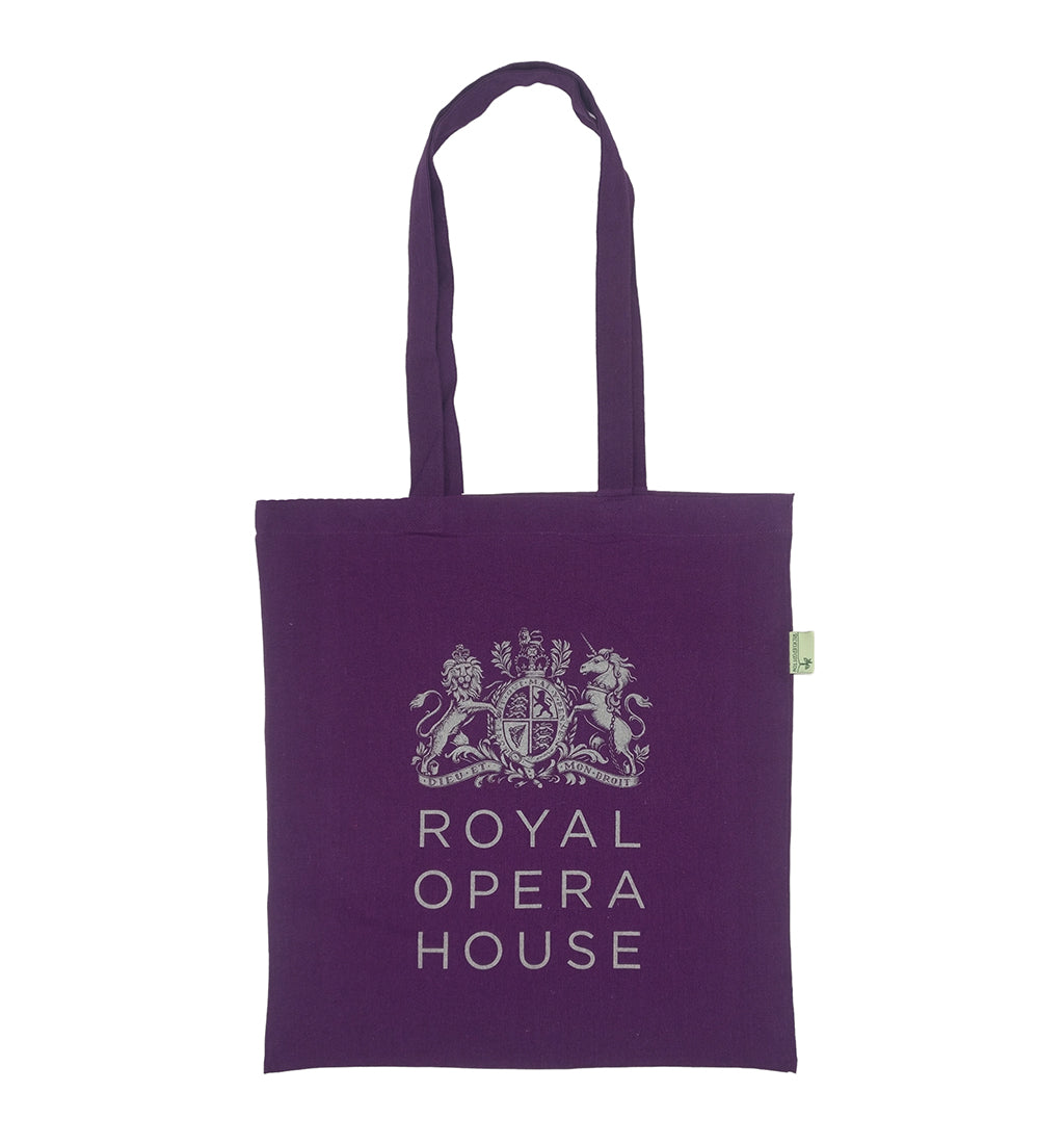 Purple Royal Opera House Tote Bag
