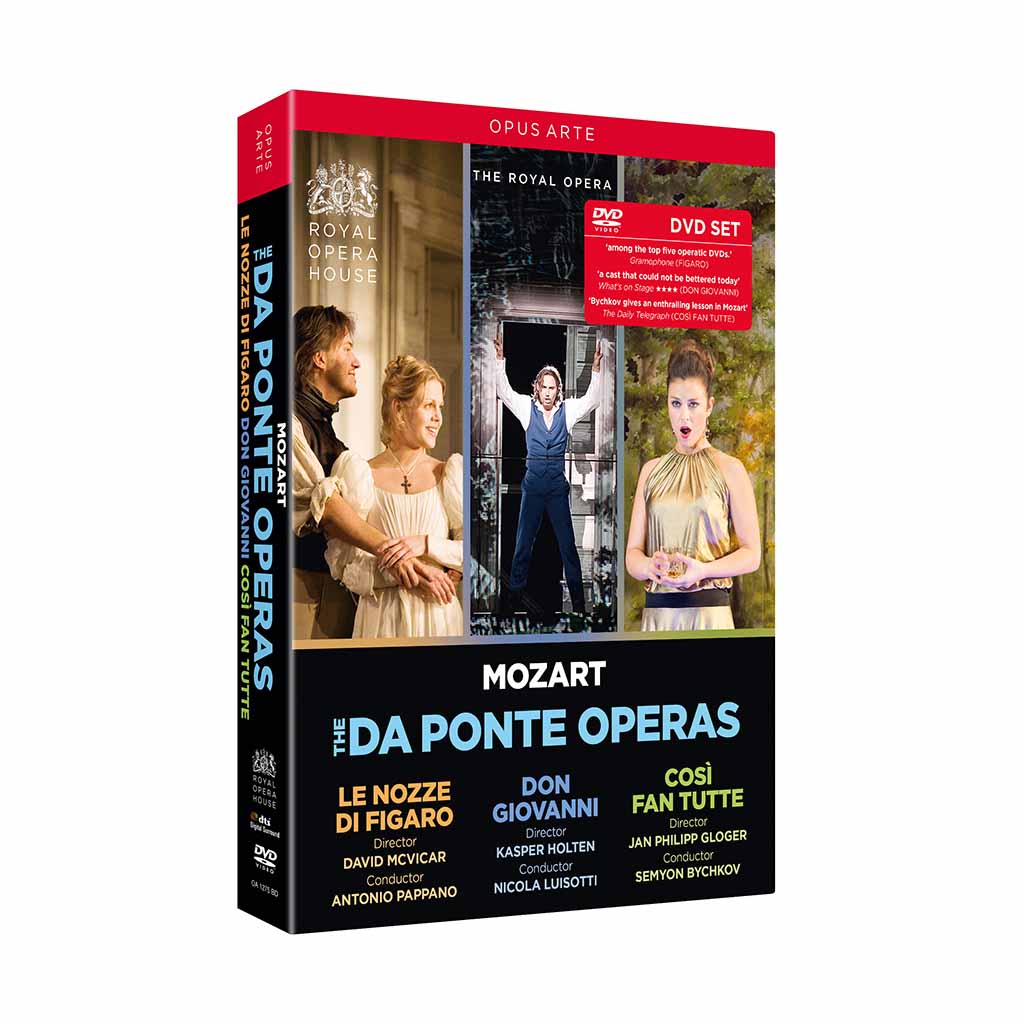 Mozart: The Da Ponte Operas DVD Set (The Royal Opera)