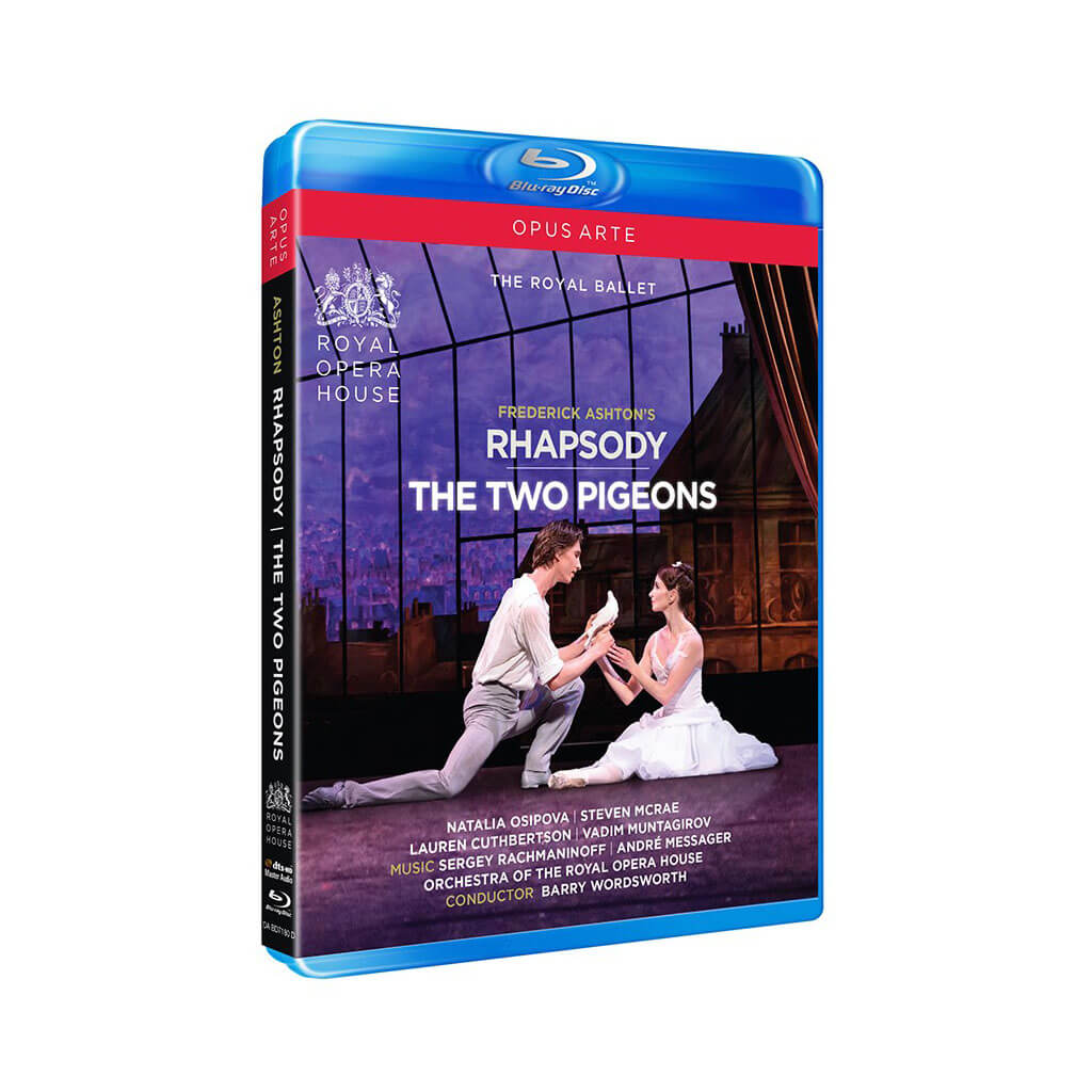 Rhapsody / The Two Pigeons Blu-ray (The Royal Ballet)