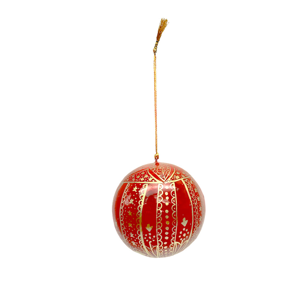 Nutcracker Red and Gold Bauble