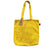 Yellow costume fabic tote bag