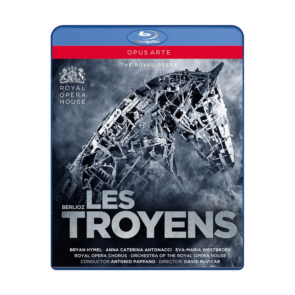 Les Troyens Royal Opera House Blue Ray Cover