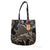 Recyled Costume Fabric Tote (Coated Grey Print)