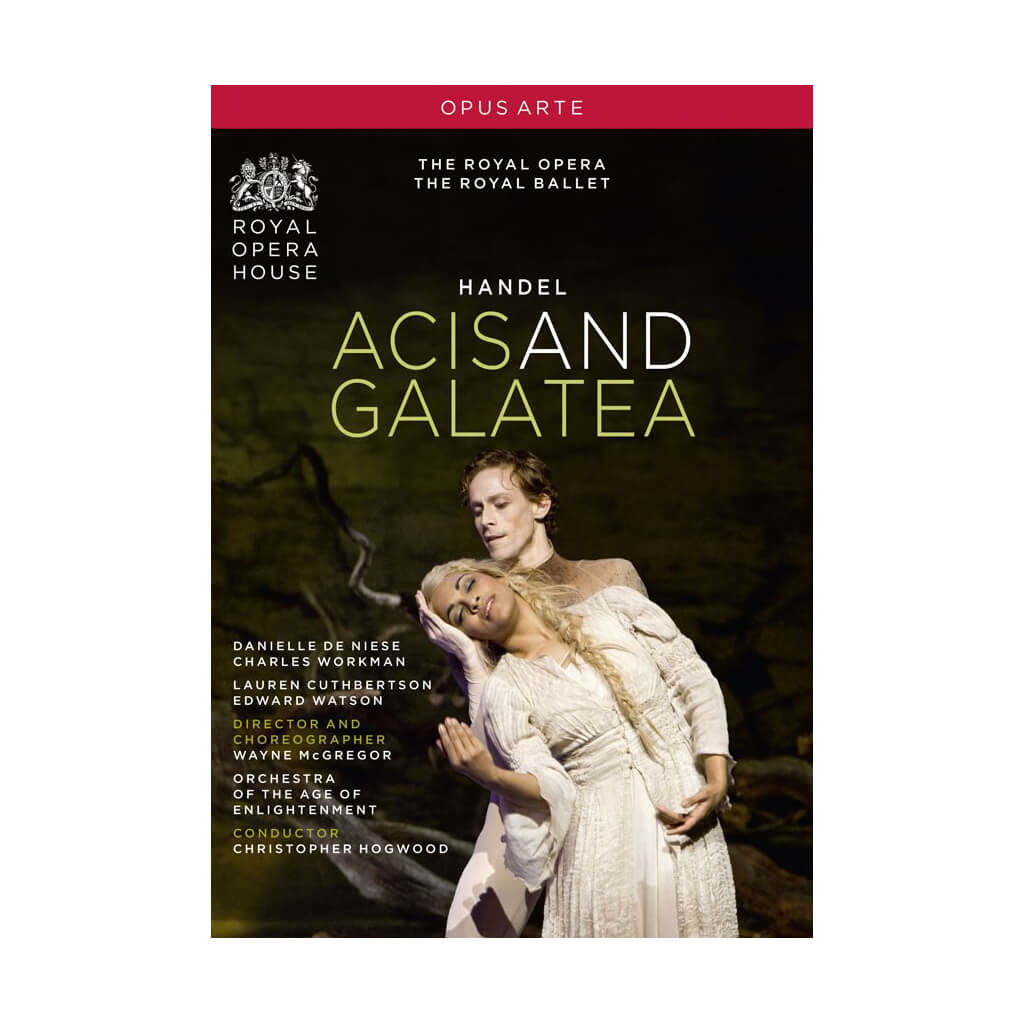 Opera DVD Acis and Galatea  The Royal Opera and The Royal Ballet. 