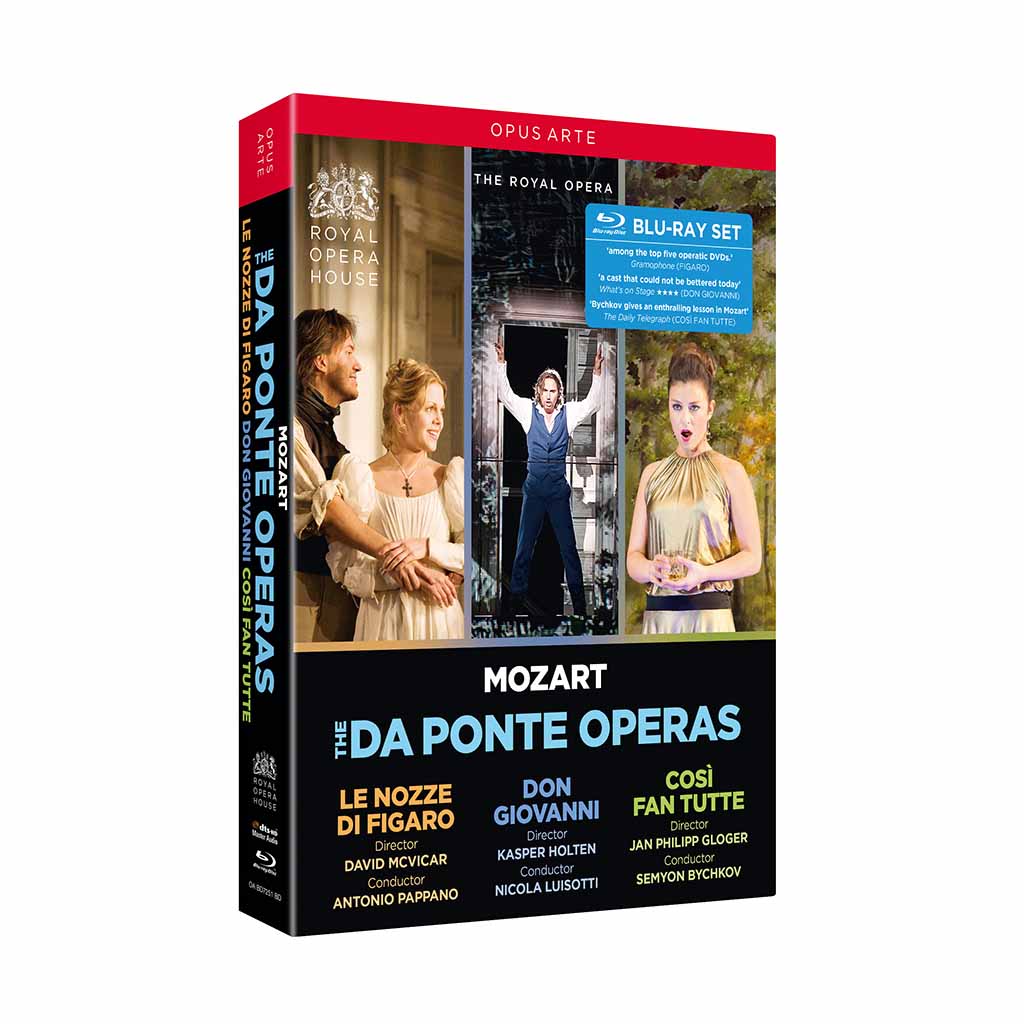 Mozart: The Da Ponte Operas Blu-ray Set (The Royal Opera)