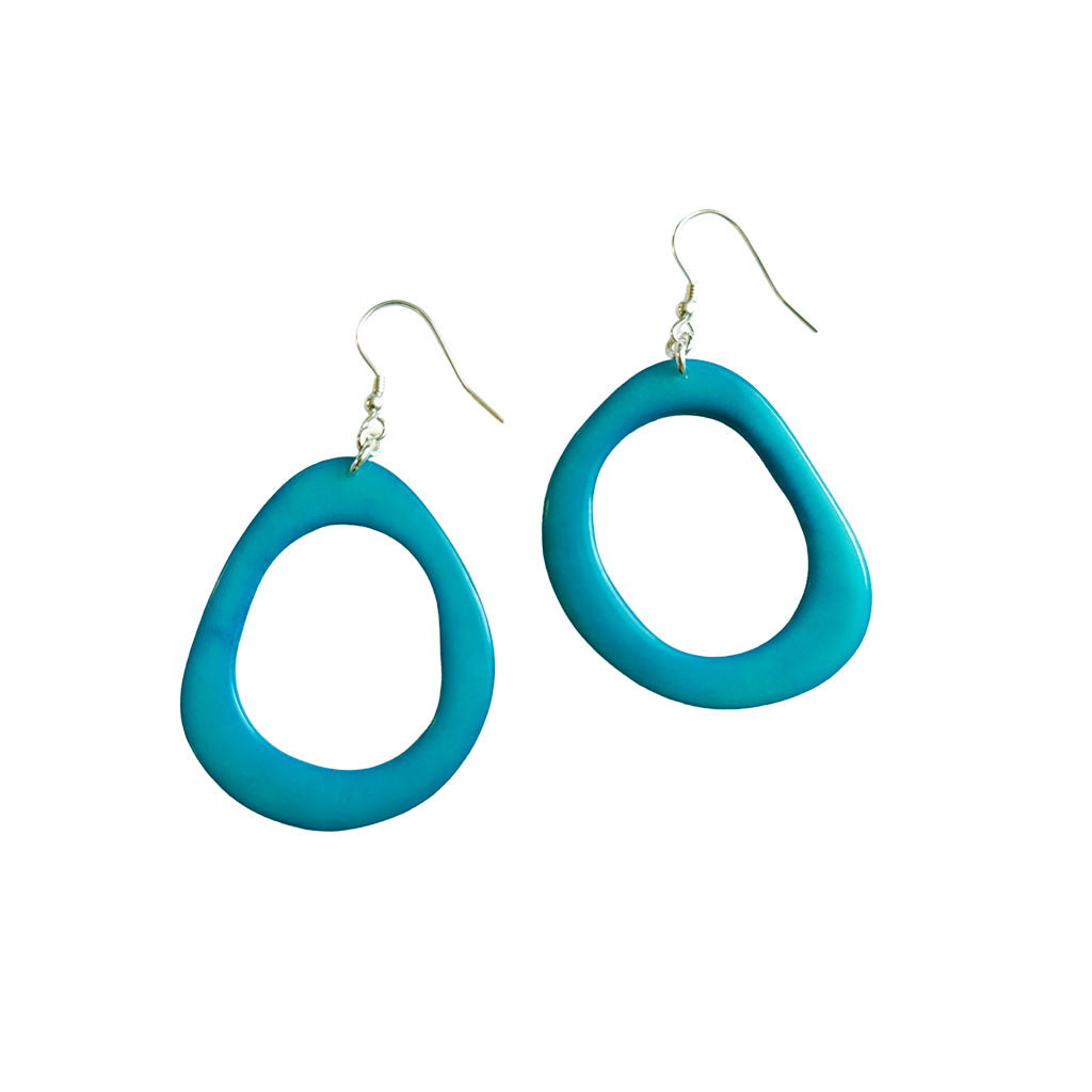 Tagua Loop earrings