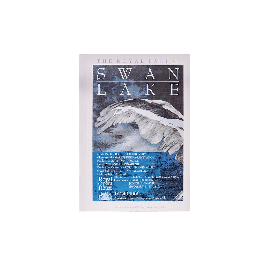 Swan Lake Poster Notebook