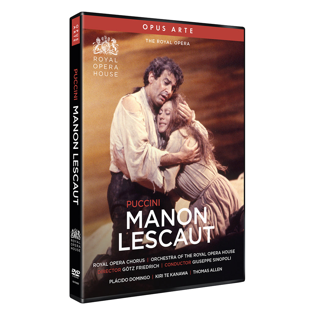 Puccini: Manon Lescaut DVD (The Royal Opera) 1983