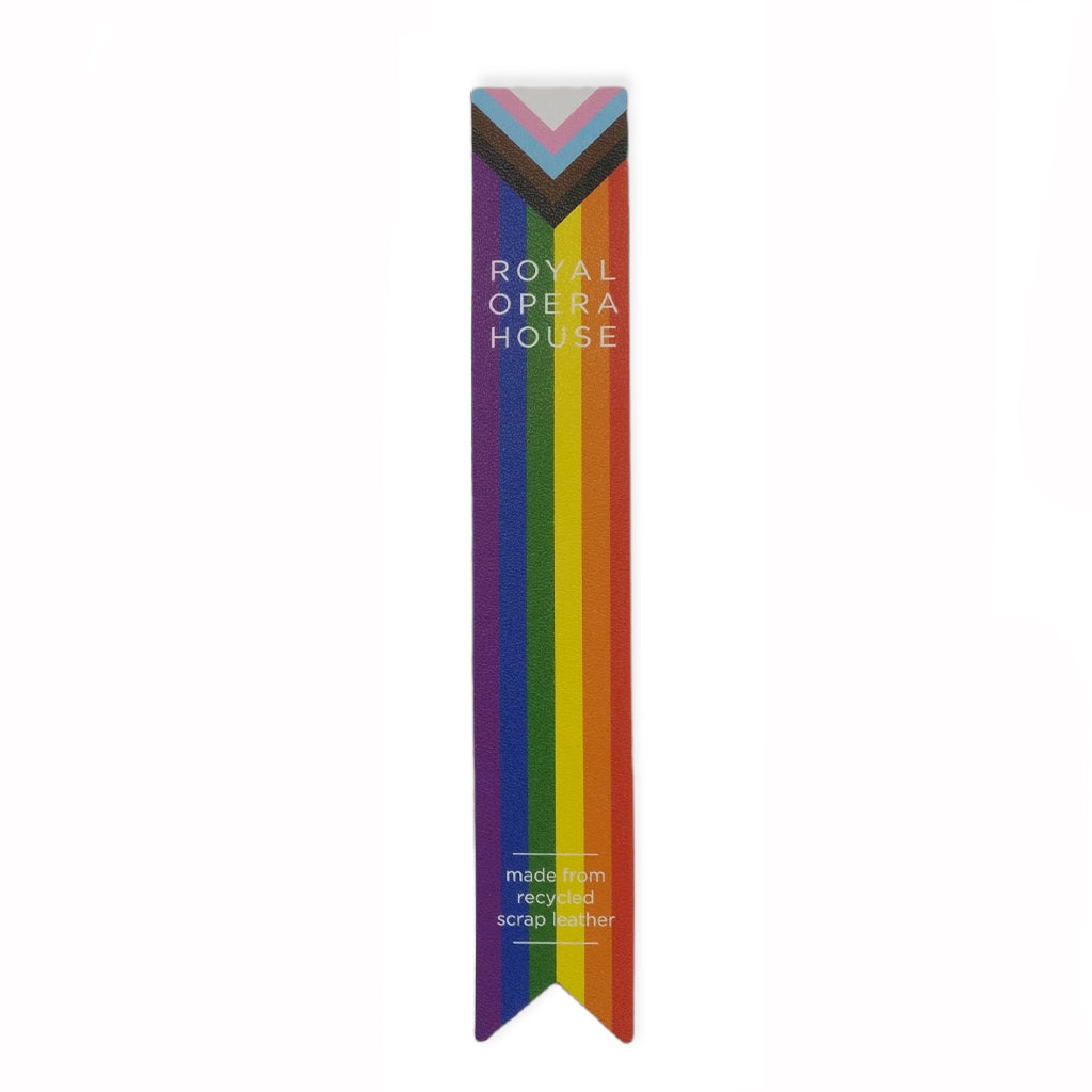Pride Recycled Leather Bookmark