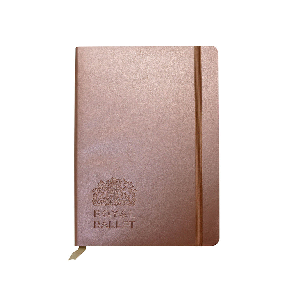 Rose Gold Royal Ballet Notebook