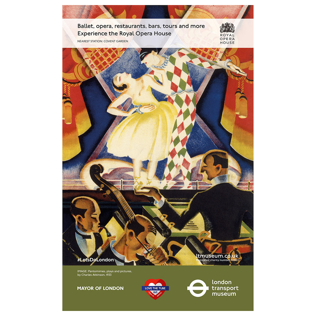 The Tube 160 Royal Opera House Poster