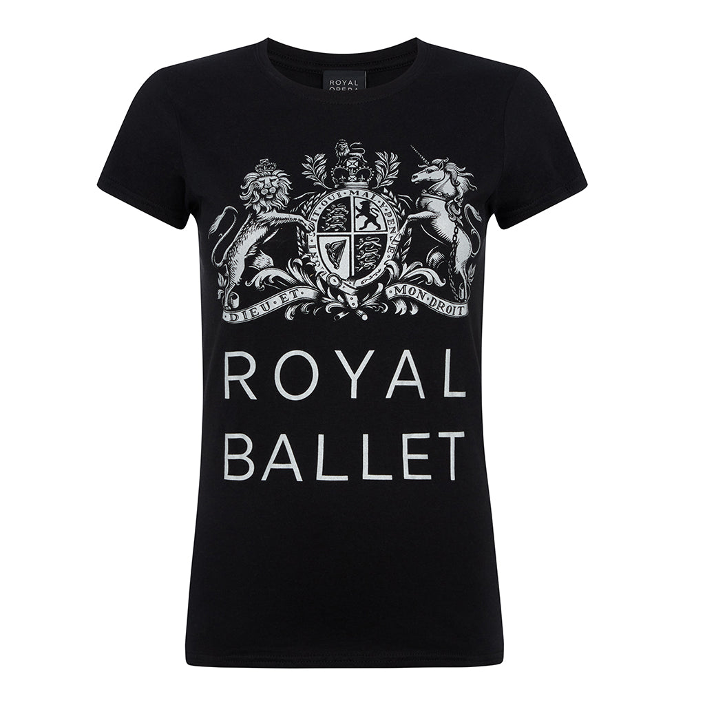 Black Royal Ballet Fitted T-Shirt