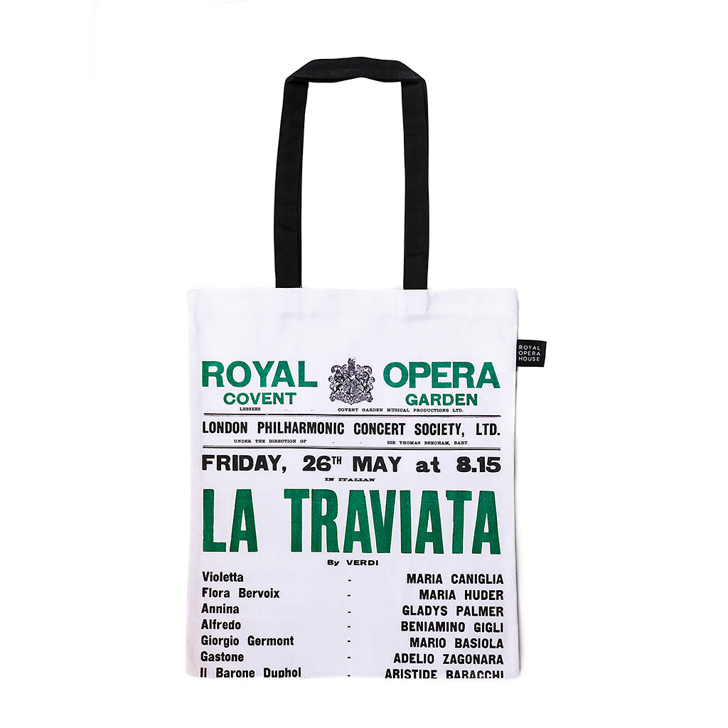 La Traviata Opera Tote Bag