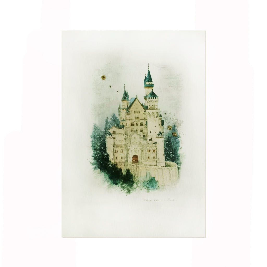 Cinderella Castle Greeting Card