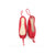 Red Satin Freed Of London Ballet Shoe Decoration