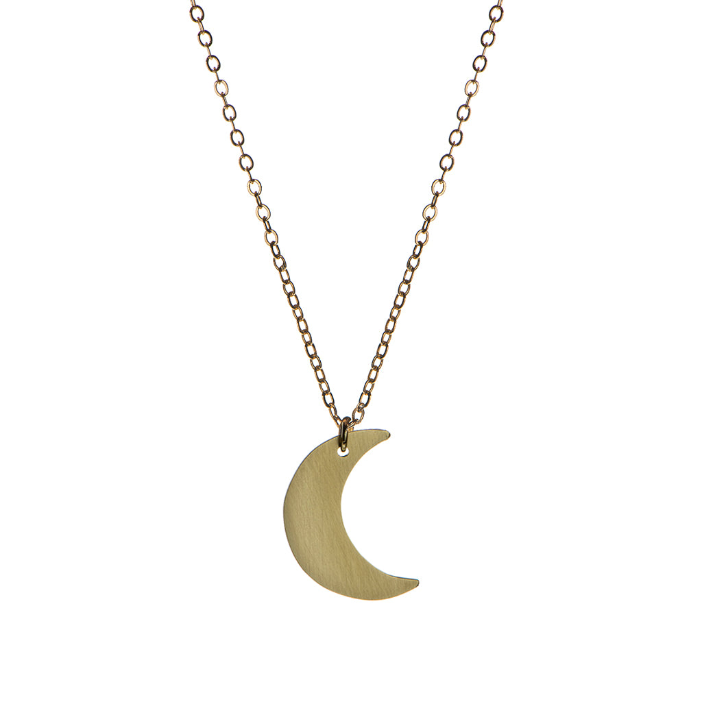 Magic Flute Half Moon Necklace